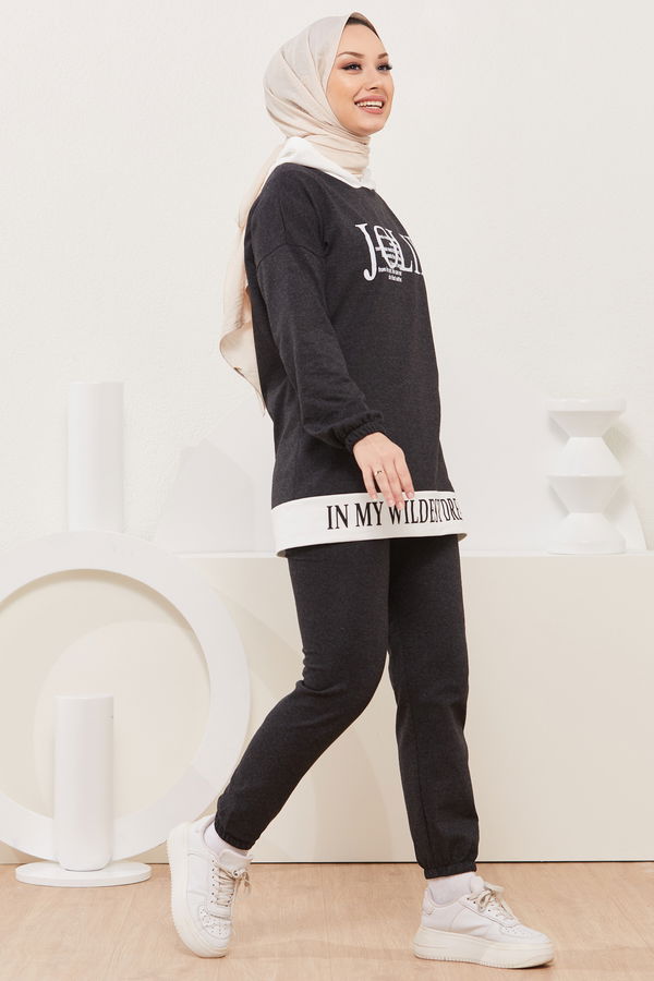 Tunik Pantolon Antrasit - 3926 ANTRASİT