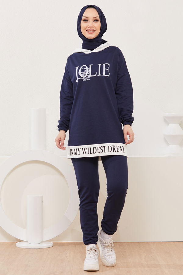 Tunik Pantolon Lacivert - 3926 LACİVERT