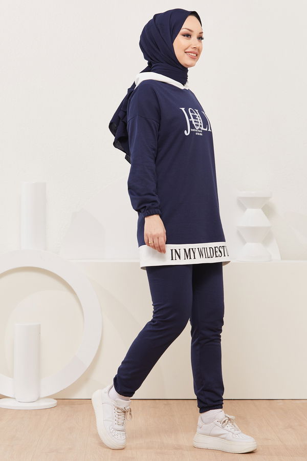 Tunik Pantolon Lacivert - 3926 LACİVERT