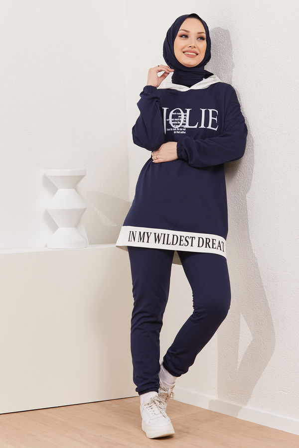 Tunik Pantolon Lacivert - 3926 LACİVERT