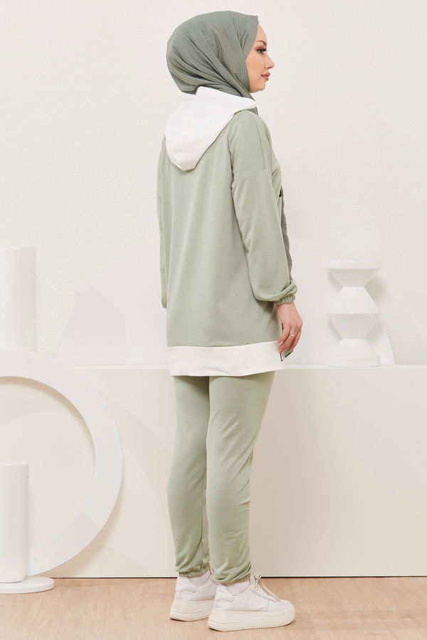 Tunik Pantolon Yeşil - 3926