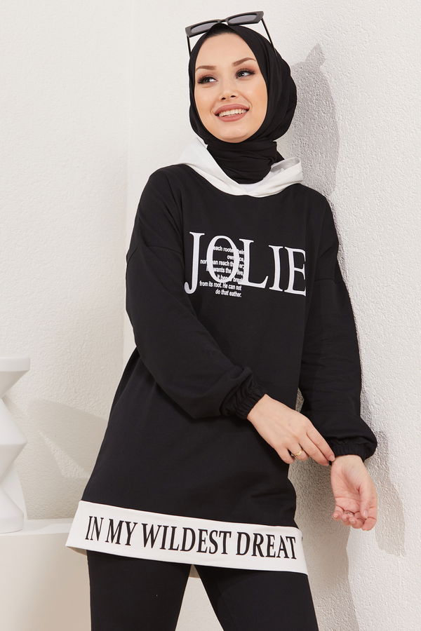 Tunik Pantolon Siyah - 3926 SİYAH