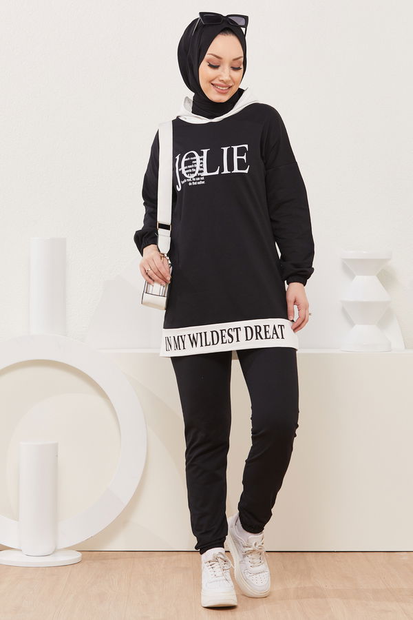 Tunik Pantolon Siyah - 3926 SİYAH
