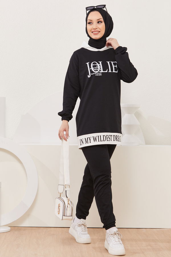 Tunik Pantolon Siyah - 3926 SİYAH
