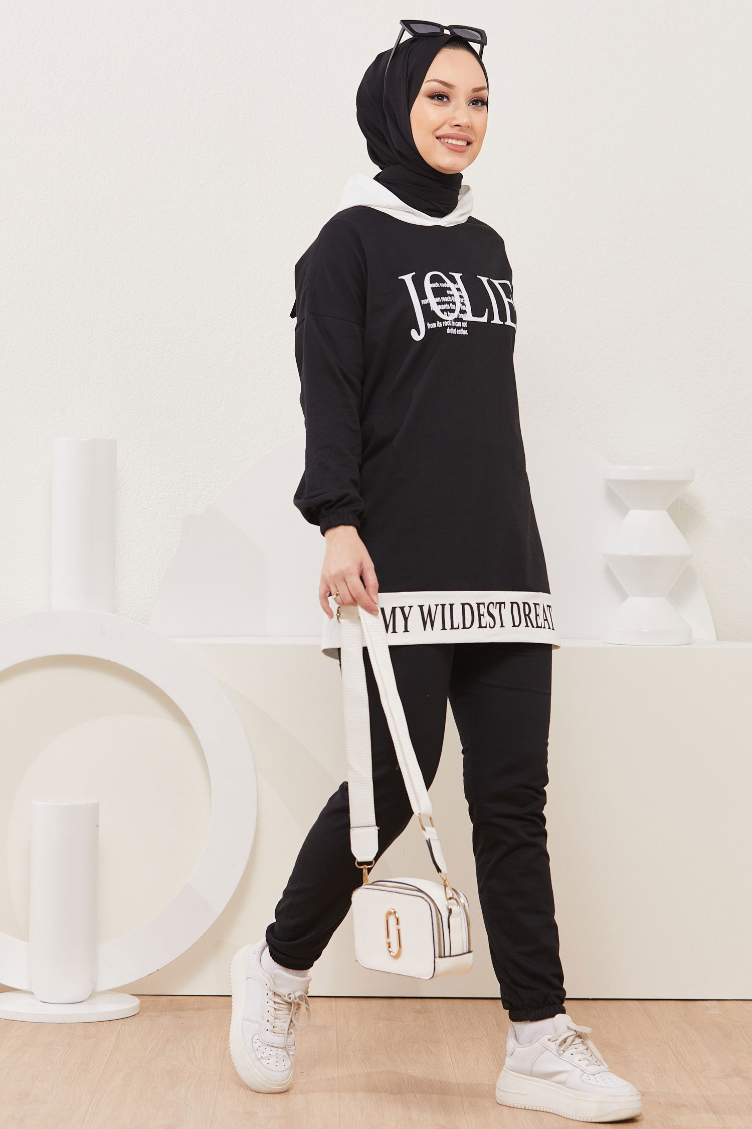 Tunik Pantolon Siyah - 3926 SİYAH
