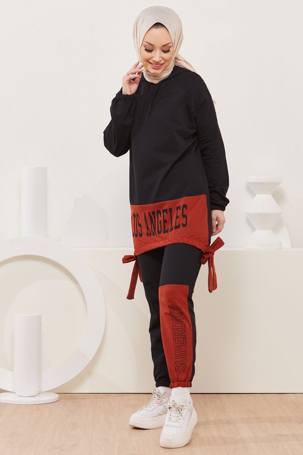 Tunik Pantolon Kiremit - 3938 KİREMİT