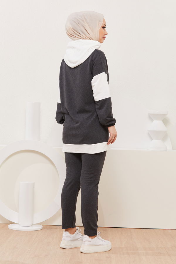 Tunik Pantolon Antrasit - 3928 ANTRASİT