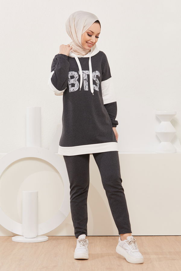 Tunik Pantolon Antrasit - 3928 ANTRASİT