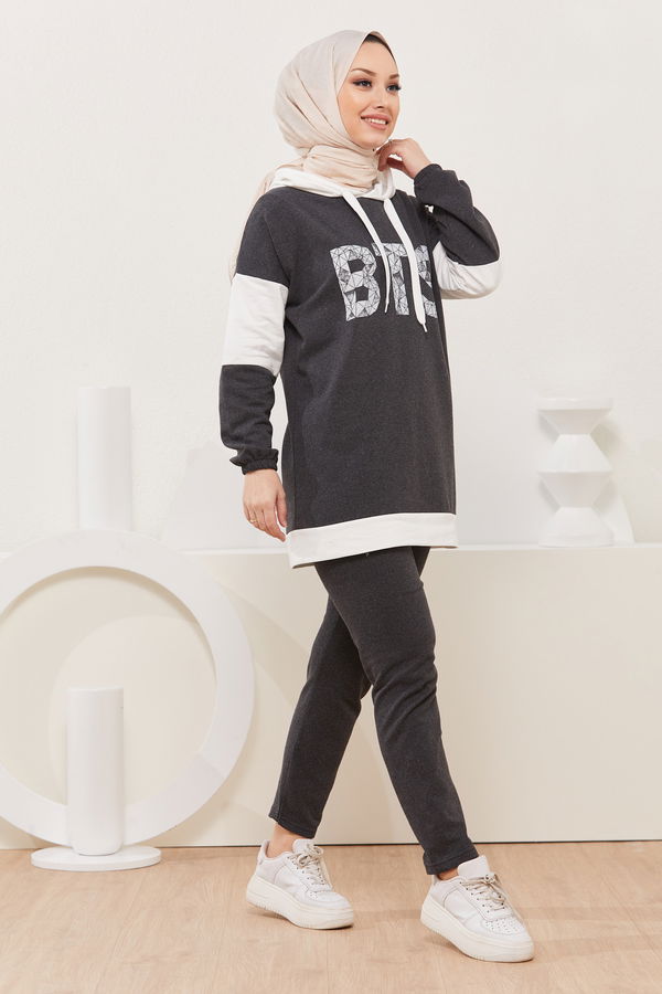 Tunik Pantolon Antrasit - 3928 ANTRASİT