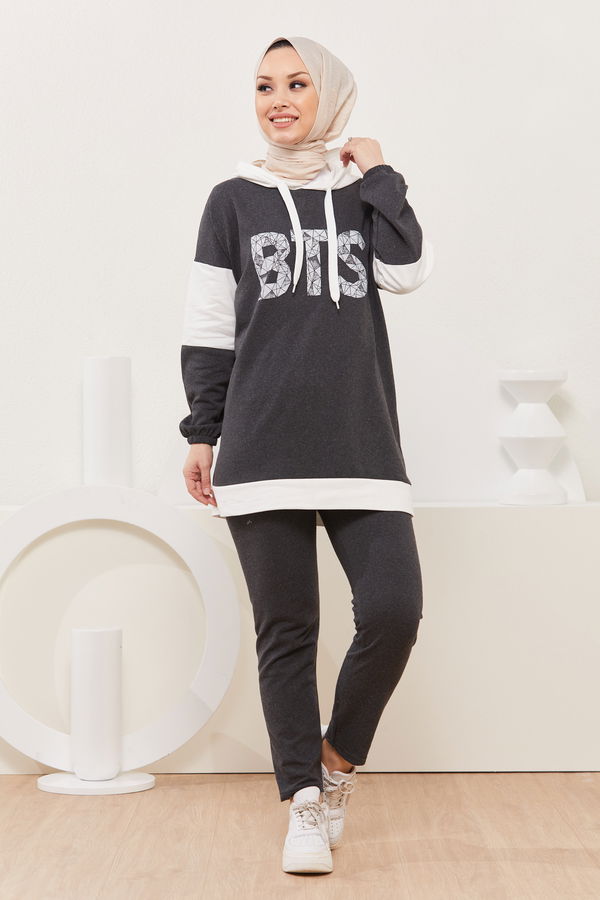 Tunik Pantolon Antrasit - 3928 ANTRASİT