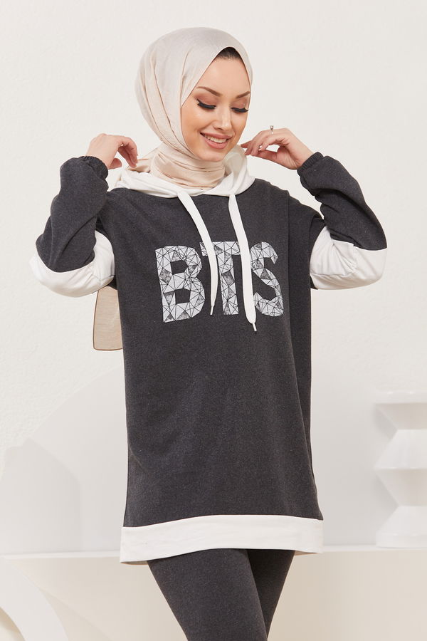 Tunik Pantolon Antrasit - 3928 ANTRASİT