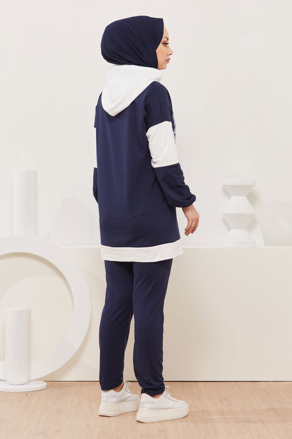 Tunik Pantolon Lacivert - 3928
