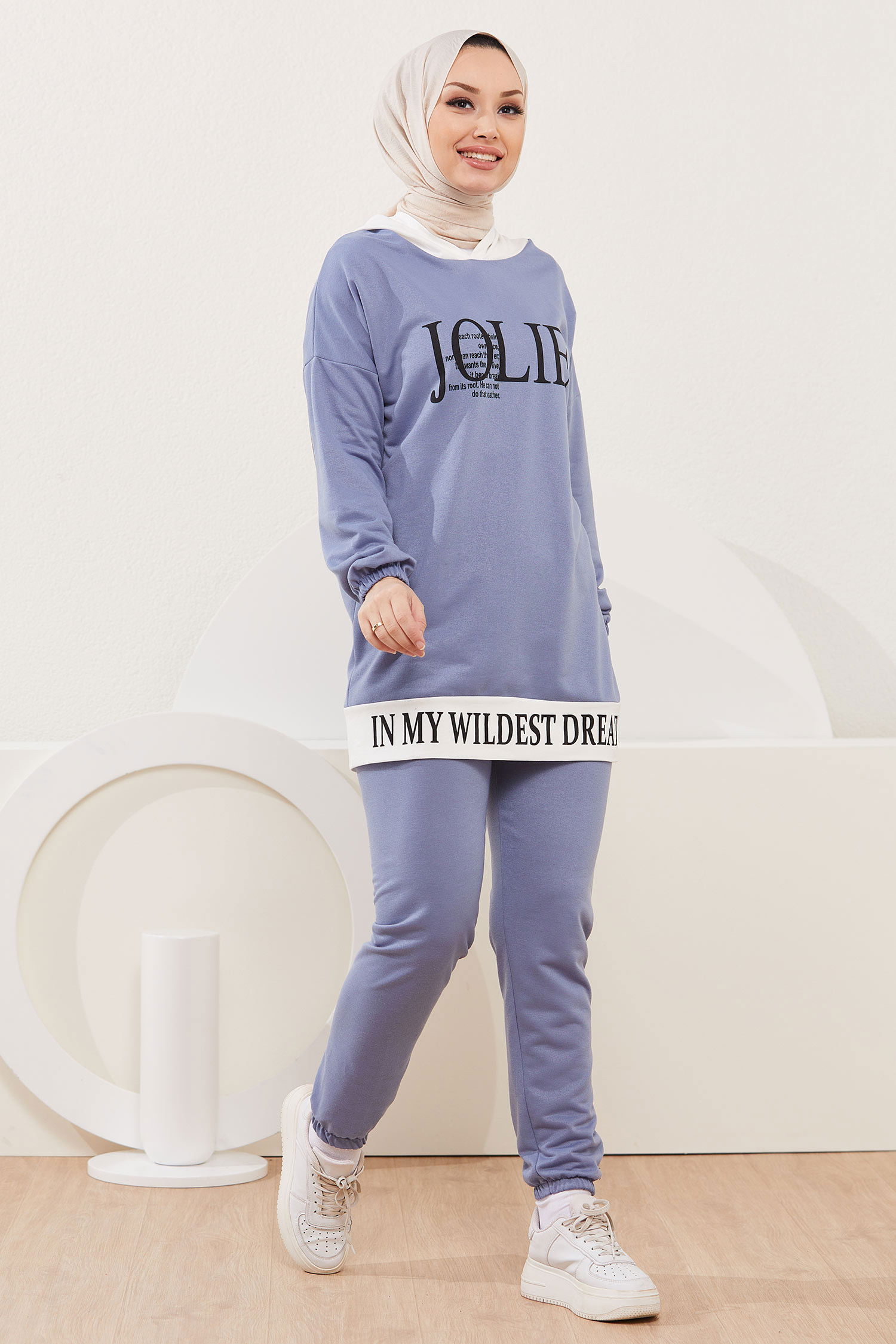 Tunik Pantolon Mavi - 3926