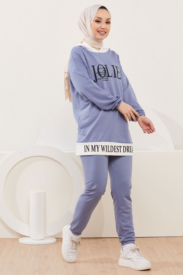 Tunik Pantolon Mavi - 3926
