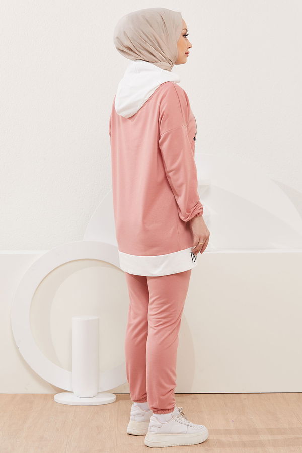 Tunik Pantolon Pembe - 3926 PEMBE