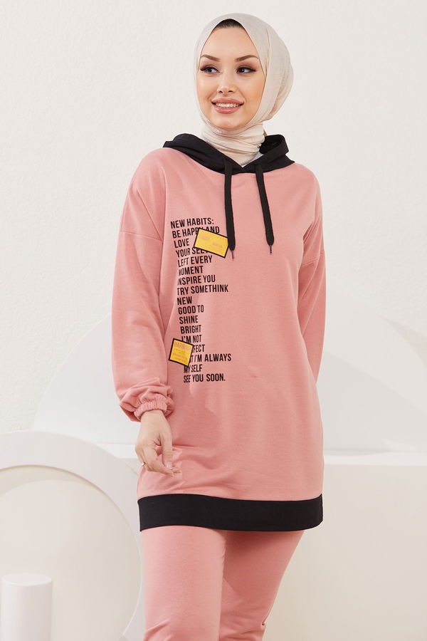 Tunik Pantolon Pembe - 3927