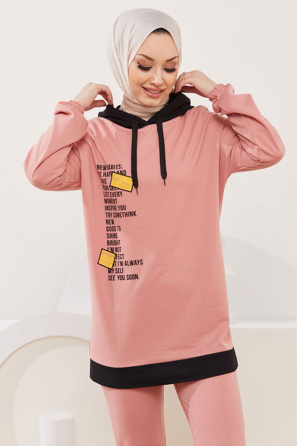 Tunik Pantolon Pembe - 3927