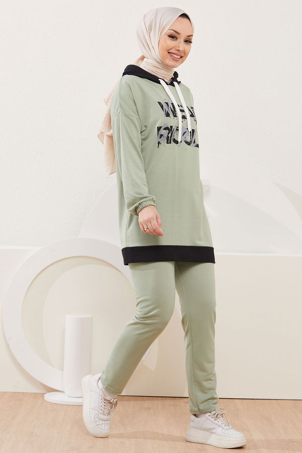 Tunik Pantolon Yeşil - 3929 YEŞİL