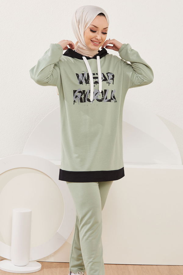 Tunik Pantolon Yeşil - 3929 YEŞİL