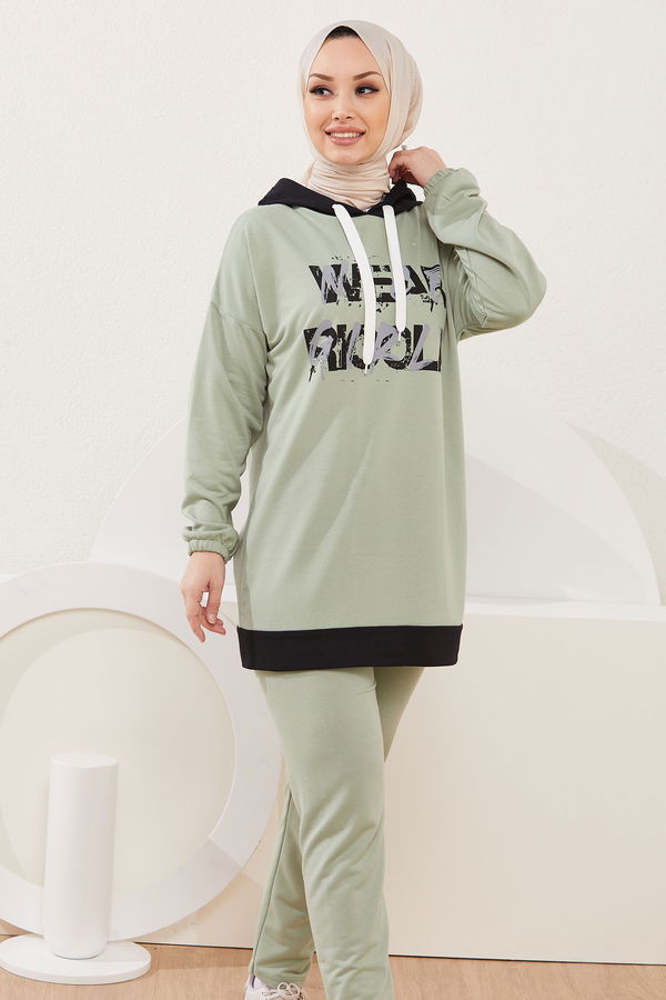 Tunik Pantolon Yeşil - 3929 YEŞİL