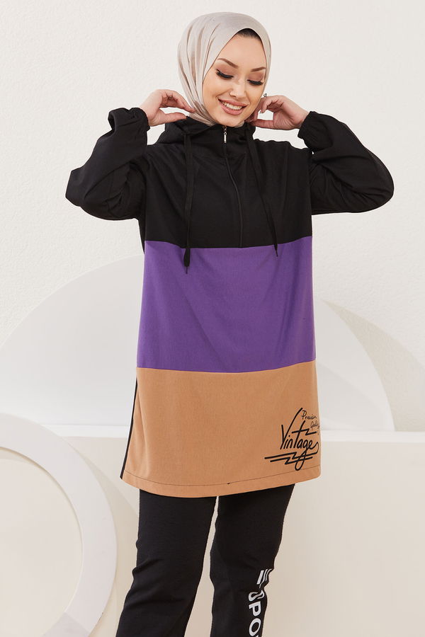Eşofman Takımı Mor - 3936 MOR