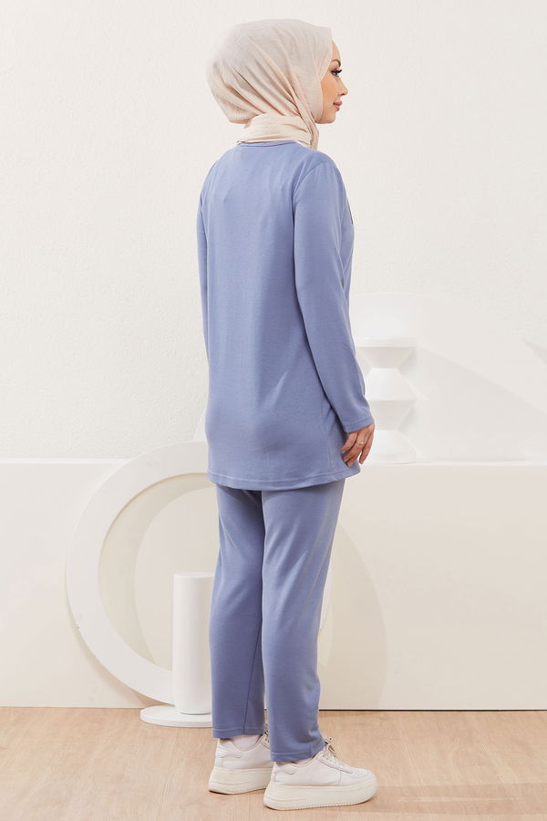 Tunik Pantolon Mavi - 3939