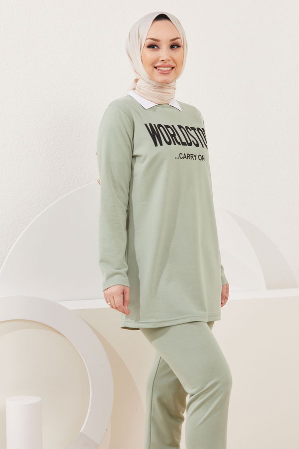 Tunik Pantolon Yeşil - 3939 YEŞİL