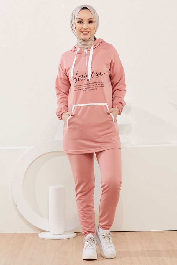 Eşofman Takımı Pembe - 3975
