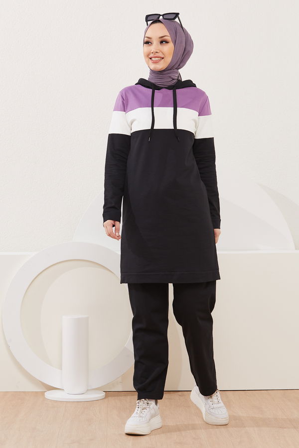 Tunık Pantolon Lila - 3487