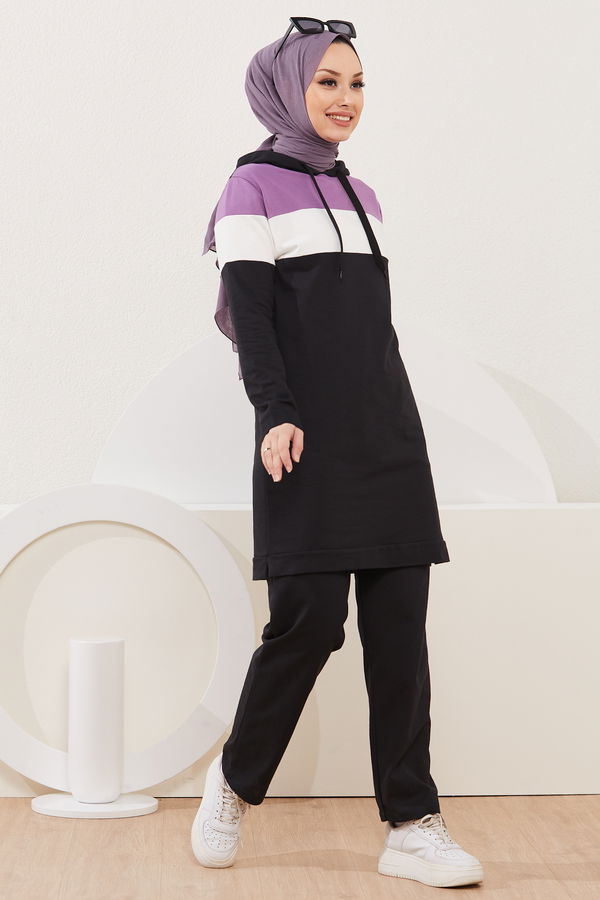 Tunık Pantolon Lila - 3487