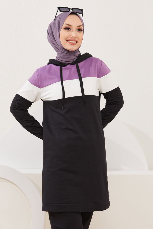 Tunık Pantolon Lila - 3487