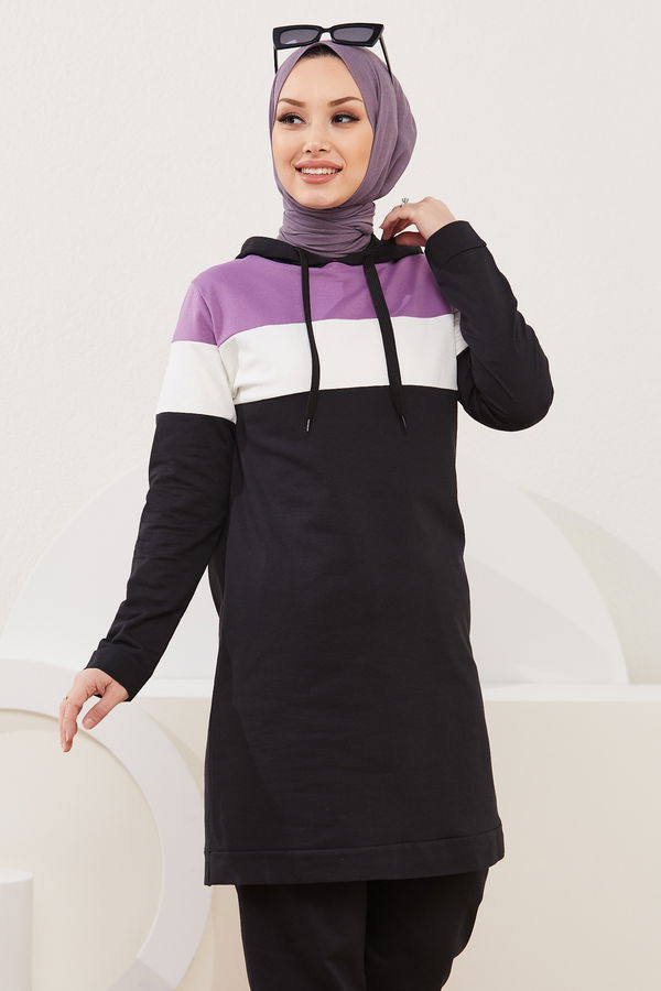 Tunık Pantolon Lila - 3487
