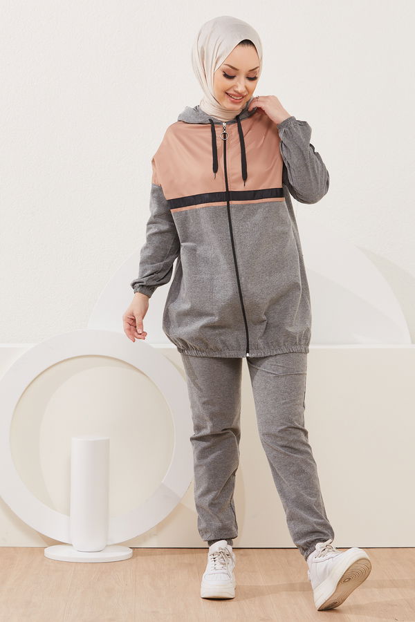 Tunık Pantolon Gri - 3914 GRİ