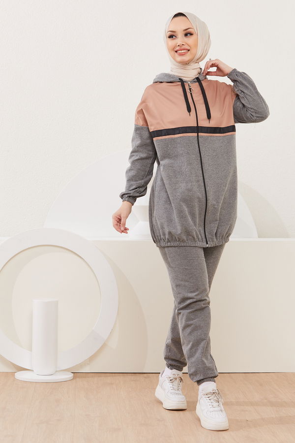 Tunık Pantolon Gri - 3914 GRİ
