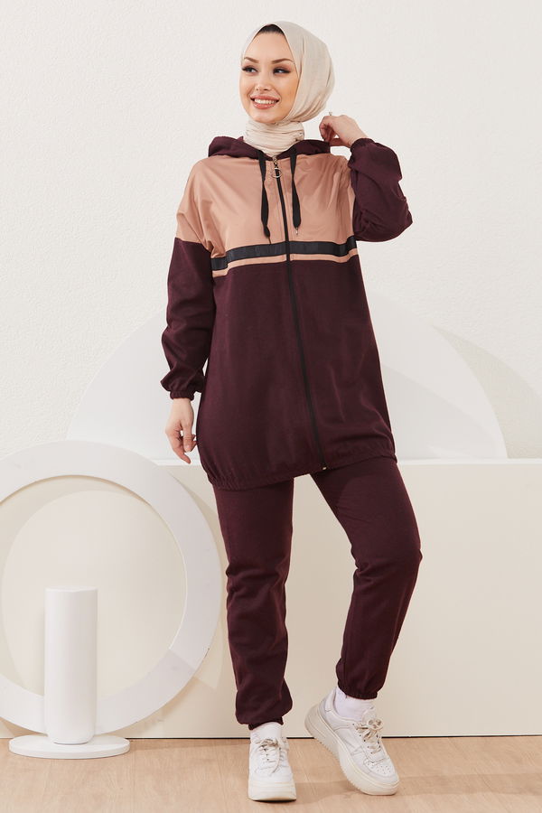 Tunık Pantolon Bordo - 3914 BORDO
