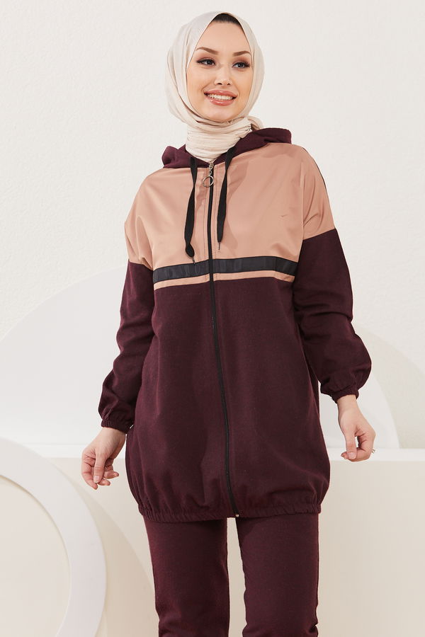 Tunık Pantolon Bordo - 3914 BORDO