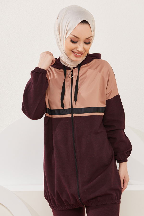 Tunık Pantolon Bordo - 3914 BORDO