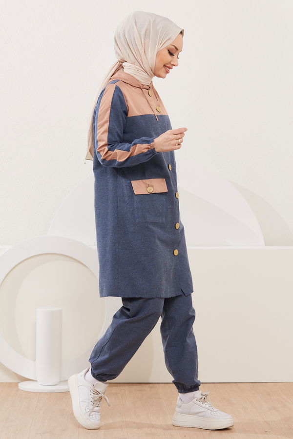 Tunık Pantolon Mavi - 3919 MAVİ