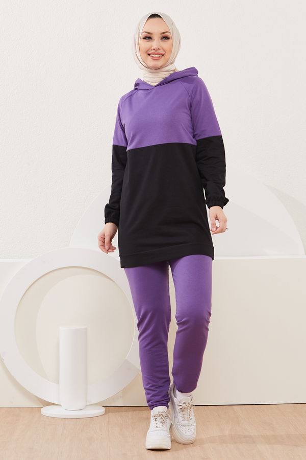 Tunık Pantolon Mor - 3932 MOR