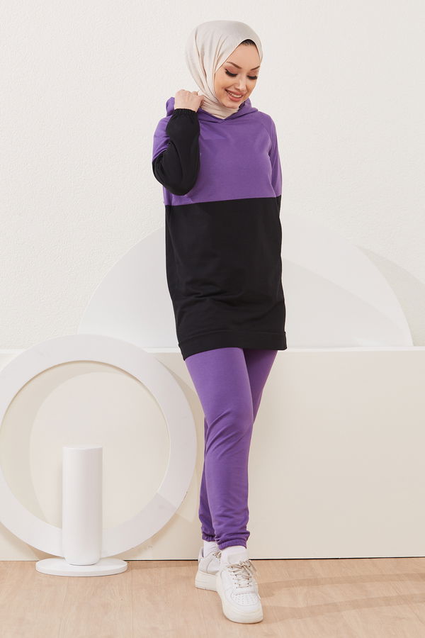 Tunık Pantolon Mor - 3932 MOR