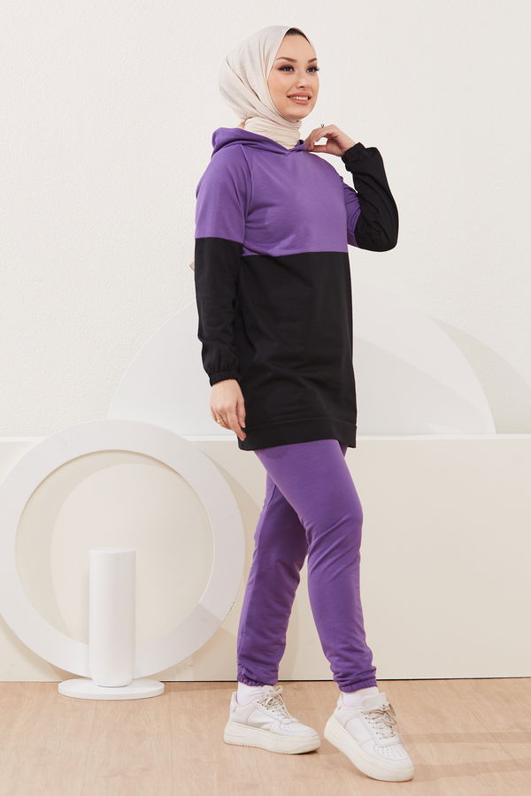 Tunık Pantolon Mor - 3932 MOR