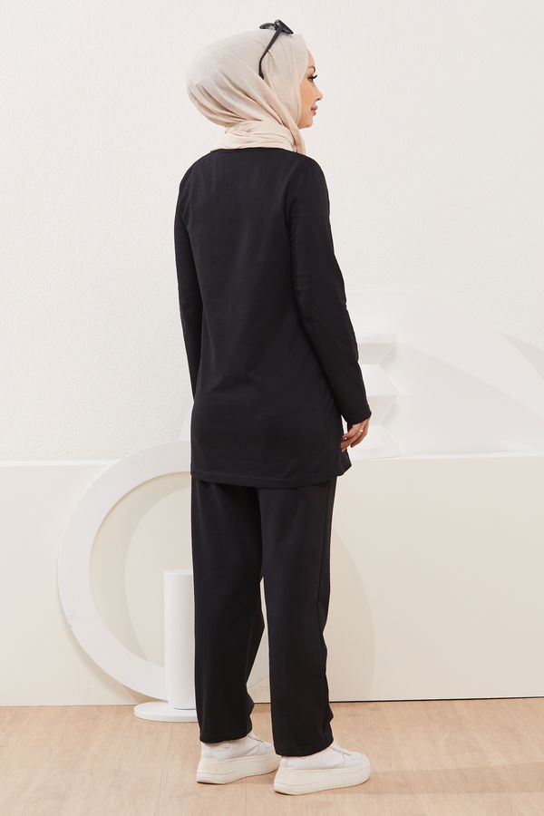 Tunik Pantolon Siyah - 3939 SİYAH