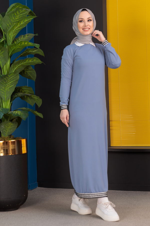 Elbise Mavi - 3970 MAVİ