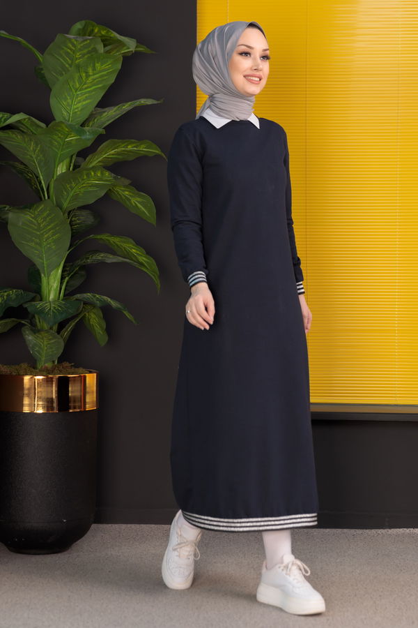 Elbise Lacivert - 3970 LACİVERT