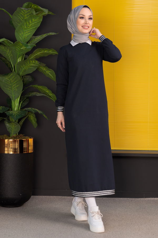Elbise Lacivert - 3970 LACİVERT