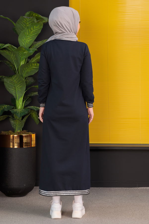 Elbise Lacivert - 3970 LACİVERT