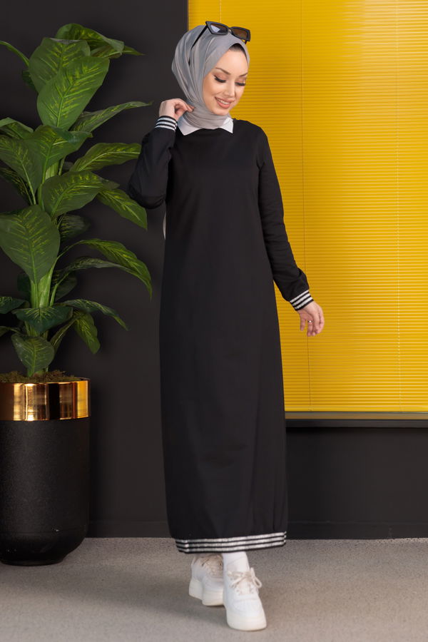 Elbise Siyah - 3970 SİYAH