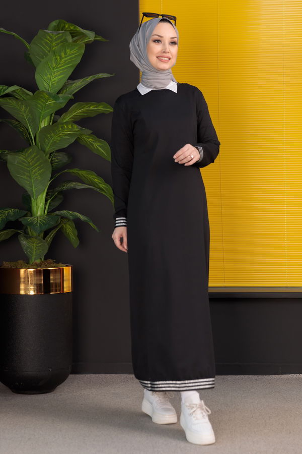 Elbise Siyah - 3970 SİYAH