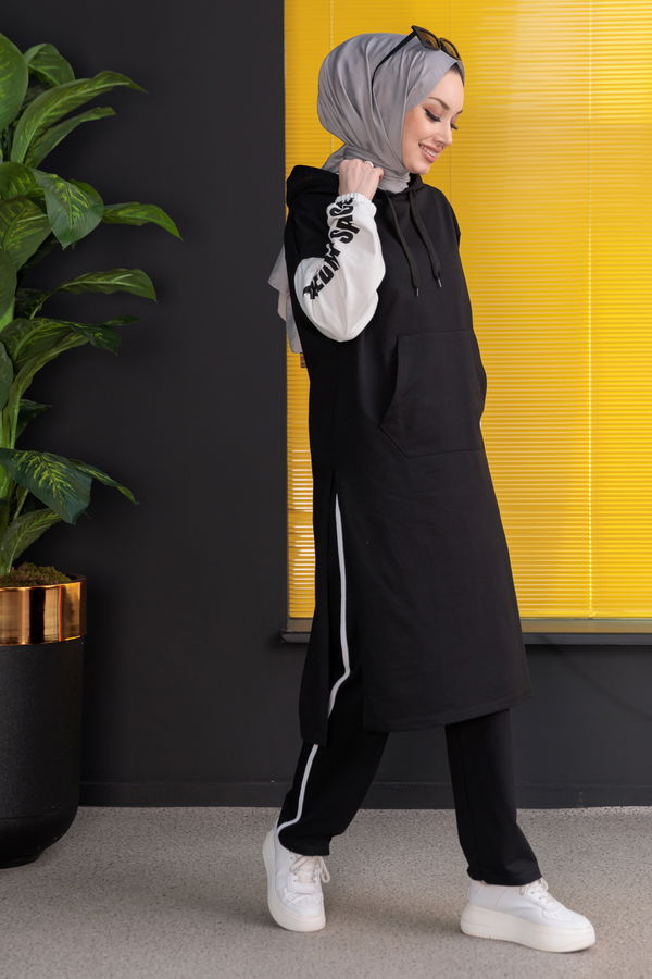 Tunik Pantolon Siyah - 3944 SİYAH
