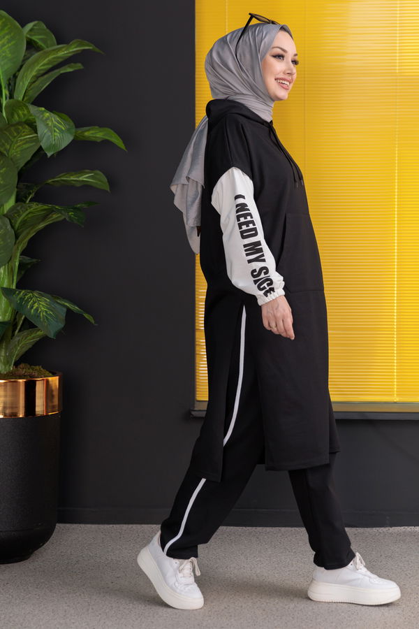 Tunik Pantolon Siyah - 3944 SİYAH